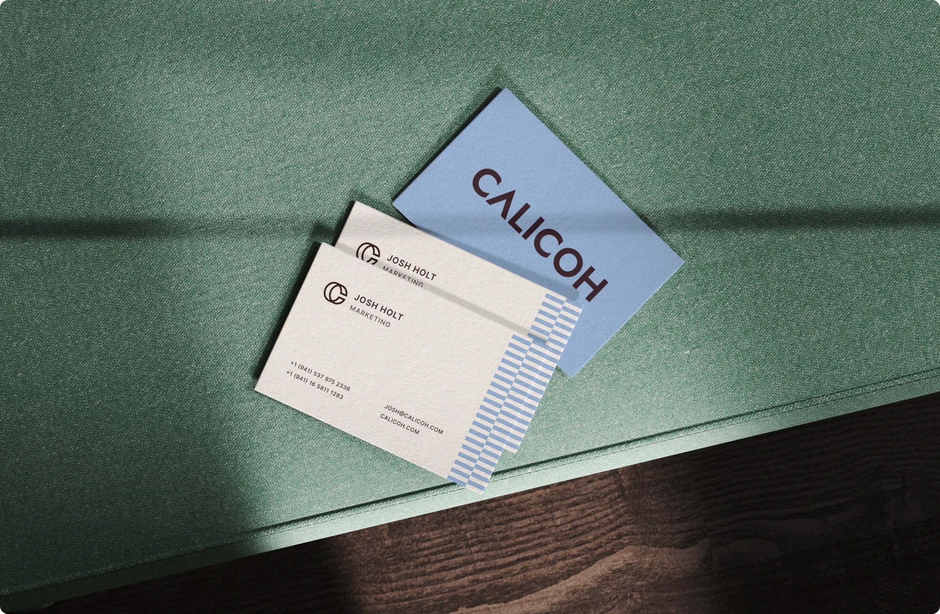 Calicoh business cards