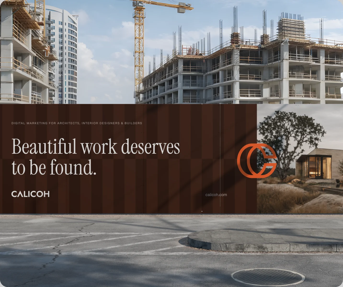 Beautiful work deserves to be found: Calicoh hoarding