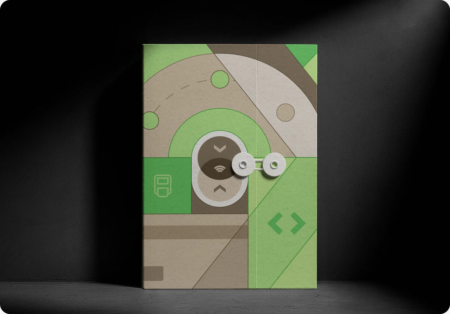 KOMOJU brand pattern panel